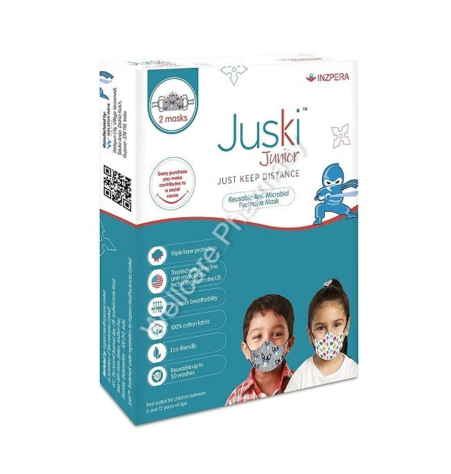 Juski Reusable Protective Mask Junior 2'S