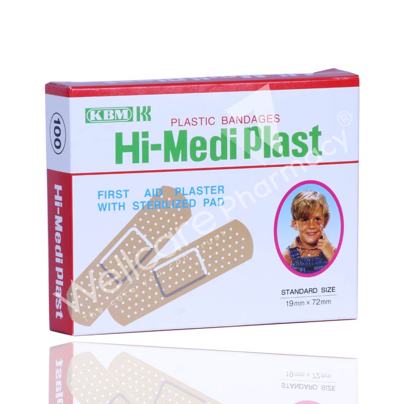 Kbm Hi Medi Plaster 100'S