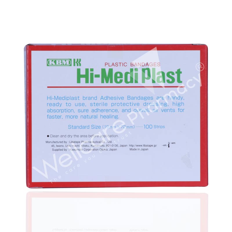 Kbm Hi Medi Plaster 100'S