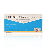 Ketesse 25Mg Tablets 20'S