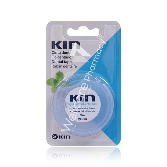 Kin Dental Mint Tape With Fluoride - Wellcare Pharmacy