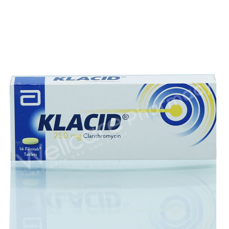 Klacid 250mg Film Tablets 14'S