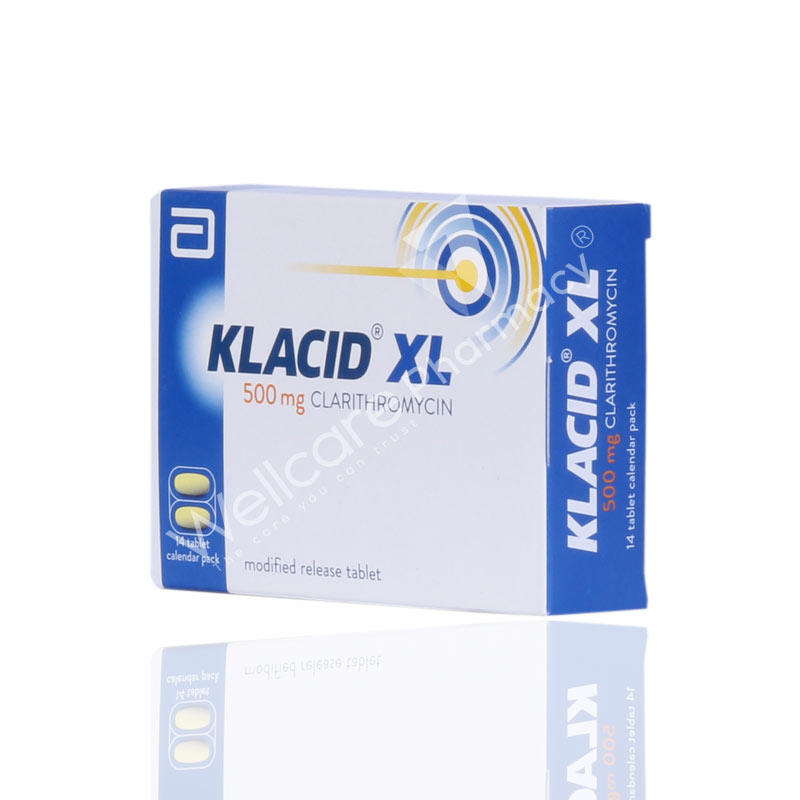 Klacid Xl 500mg Modified Release Tablets 14'S