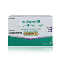 Kombiglyze 2.5mg/1000mg Xr Tablets 56'S