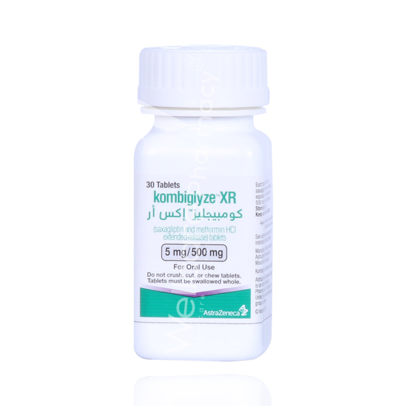 Kombiglyze Xr 5Mg/500Mg Tablets 30'S