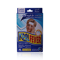 Koolfever  Cooling Gel Sheets Adults 4'S