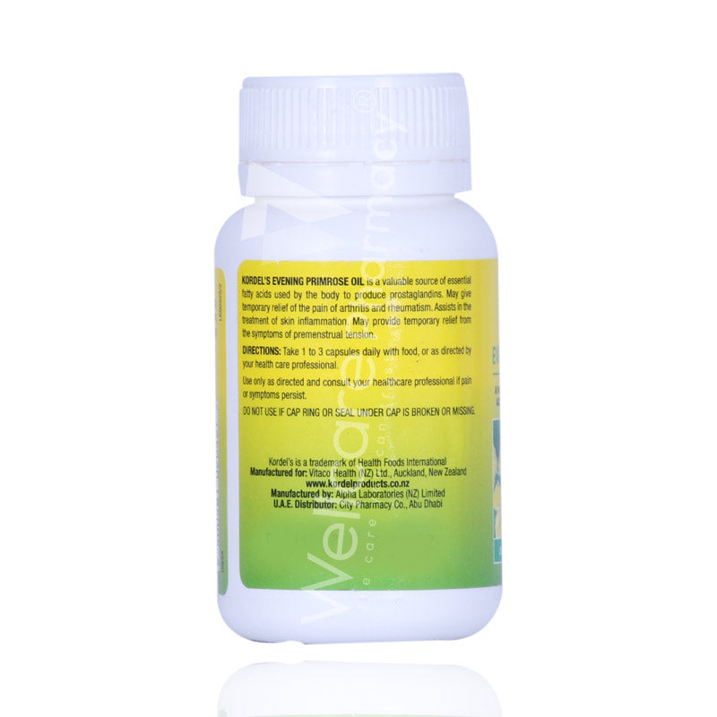 Kordel'S Eve Primrose Oil Capsules 30'S
