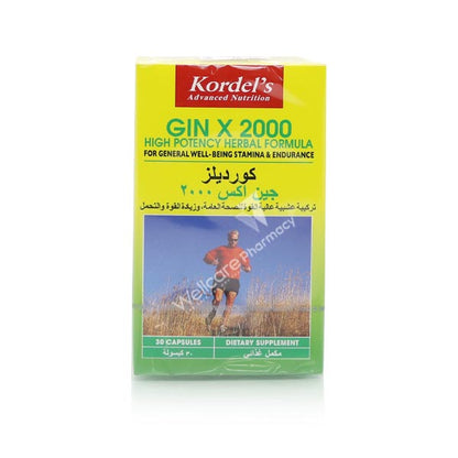 Kordel's Gin X 2000Mg Capsules 30'S