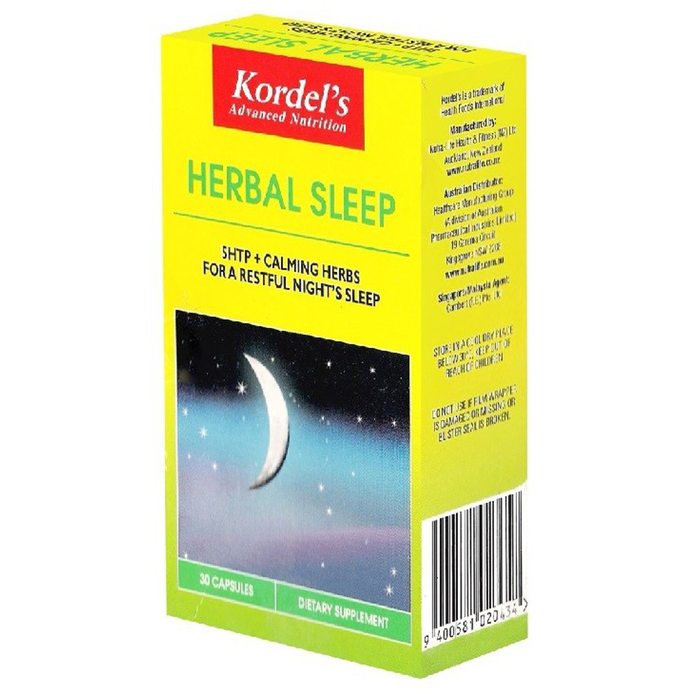 Kordel'S Herbal Sleep Capsules 30'S