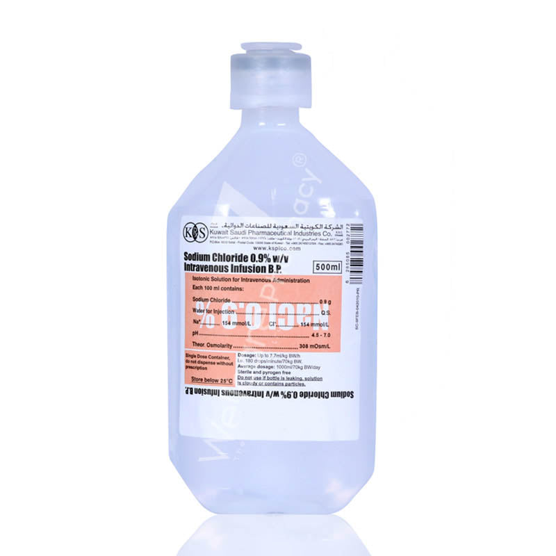 Ksp Normal Saline 0.9% Iv 500ml