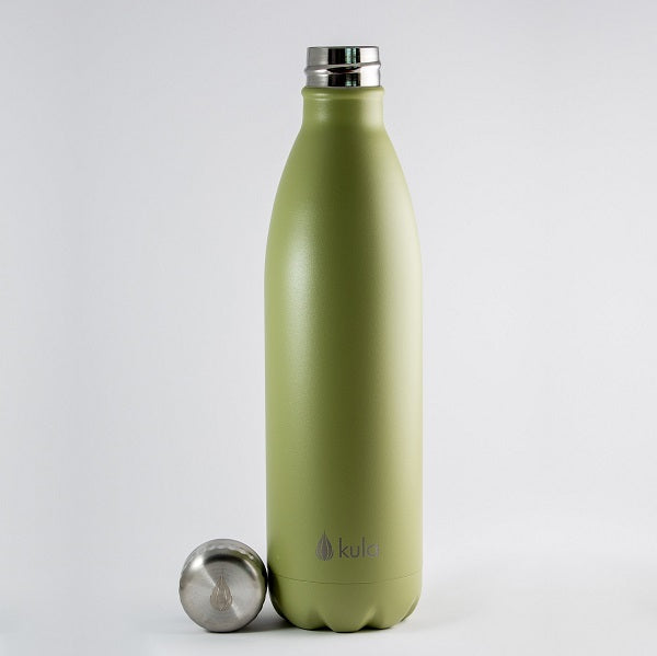 Kula Stainless Steel Vaccum Bottle 1000Ml Olive