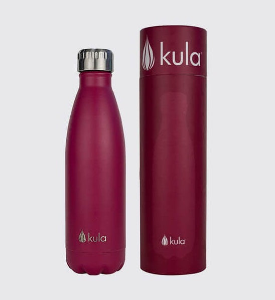 Kula Stainless Steel Vaccum Bottle 350ml Berry