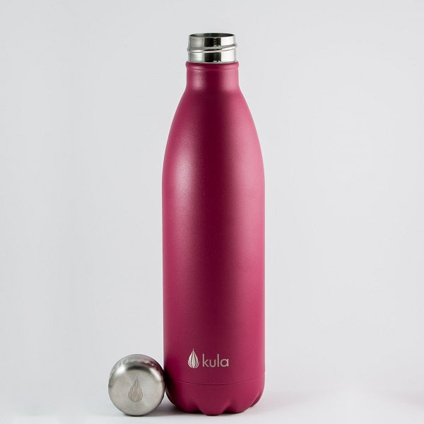Kula Stainless Steel Vaccum Bottle 750Ml Berry