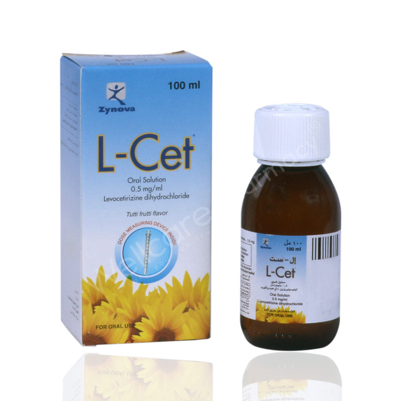 L-Cet 0.5mg/Ml Oral Solution 100ml