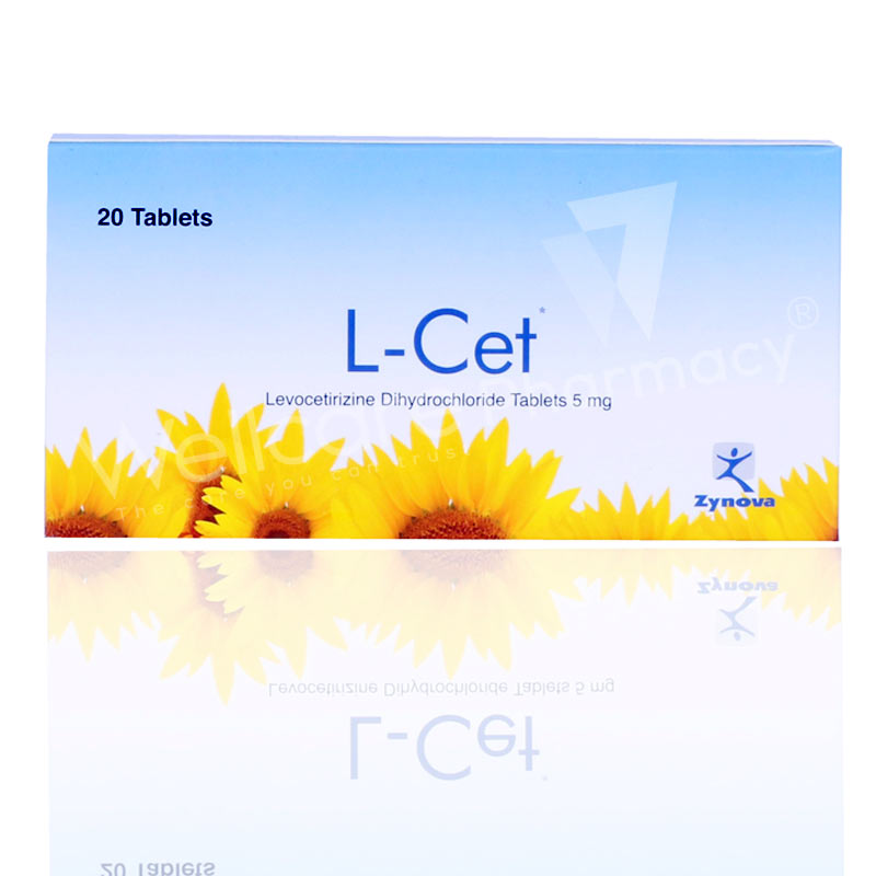 L-Cet 5mg Tablets 20'S