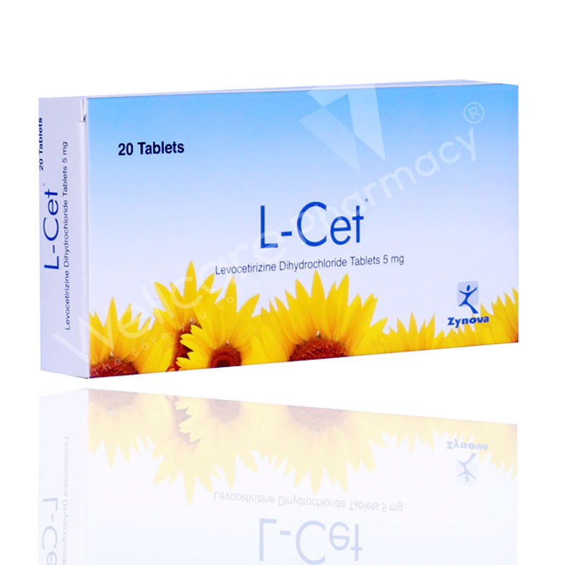 L-Cet 5mg Tablets 20'S