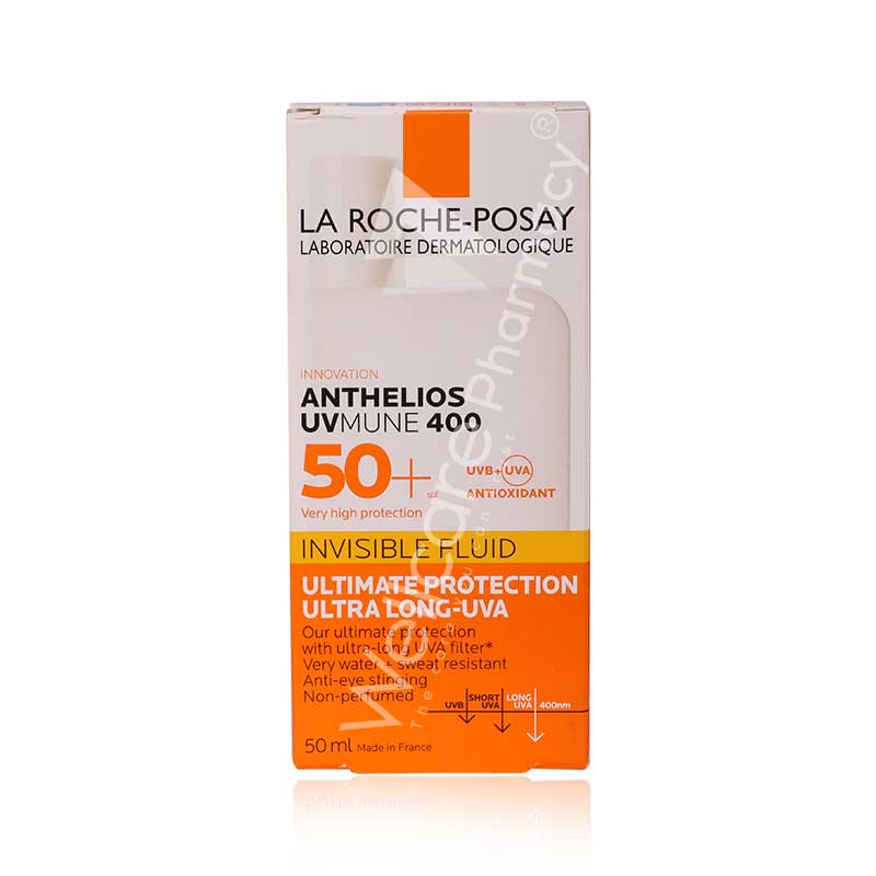 La Roche Posay Anthelios 50+ Invisible Fluid 50Ml La Roche Posay Anthelios 50+ Invisible Fluid 50Ml