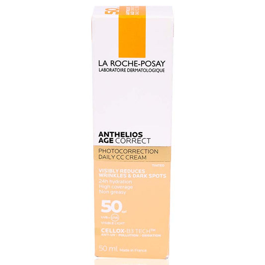 La Roche Posay Anthelios Age Correct Spf50 Tinted Daily Cc Cream 50ml