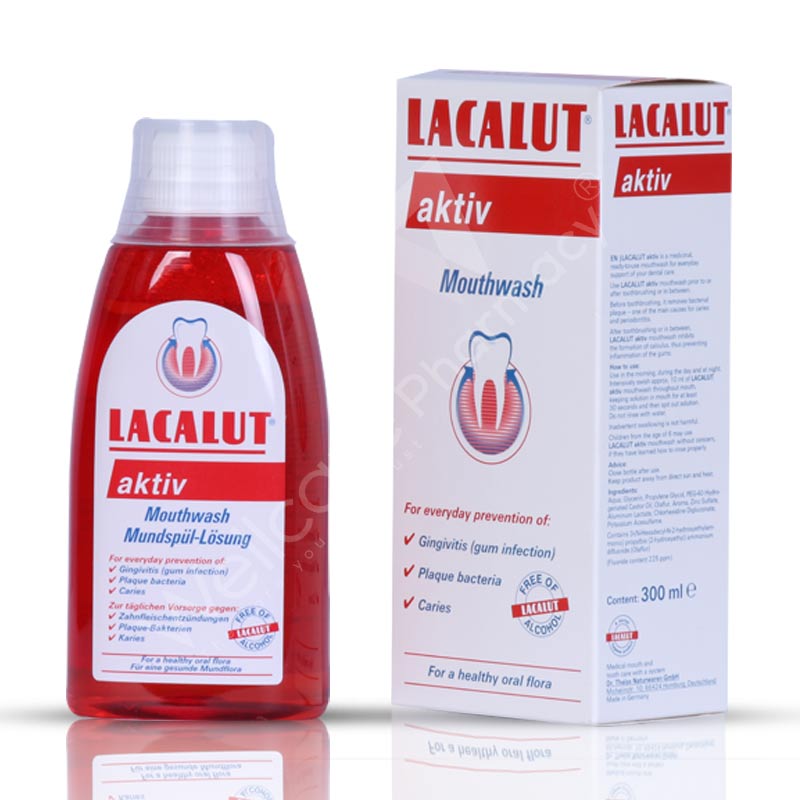 Lacalut Aktiv Mouth Wash 300ml