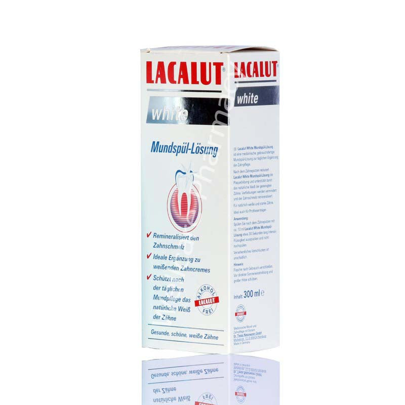 Lacalut White Mouth Wash 300Ml