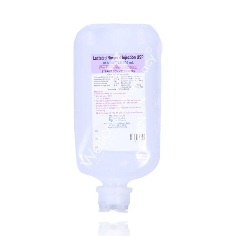 LACTATED RINGERS BOTTLE 500ML – Wellcare Pharmacy