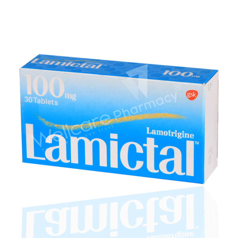 Lamictal Tablets 100Mg 30'S