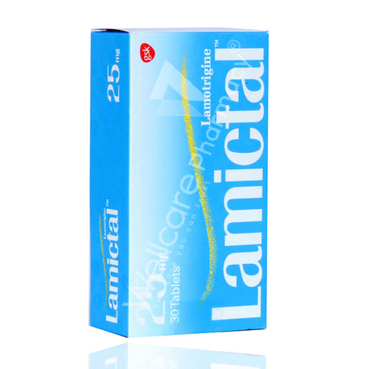 Lamictal Tablets 25Mg 30'S