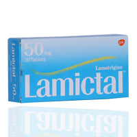 Lamictal Tablets 50Mg 30'S