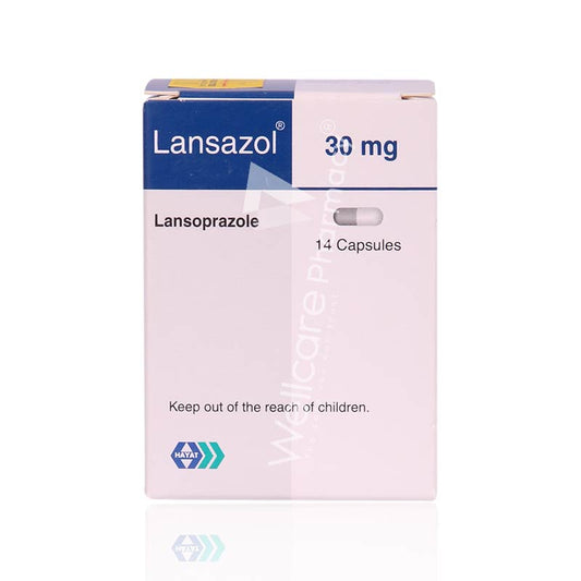 Lansazol 30Mg Cap 14'S