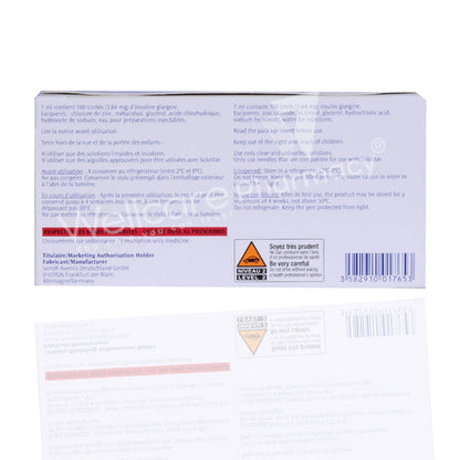 LANTUS SOLOSTAR INSULIN PEN 3ML 5'S