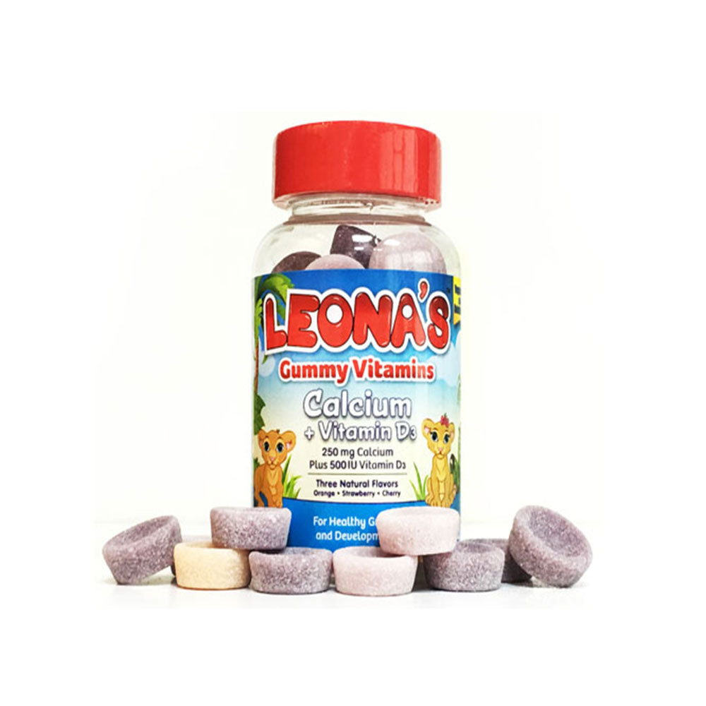 Leonas Gummy Vitamins Calcium + Vitamin D3 Gummies 30'S