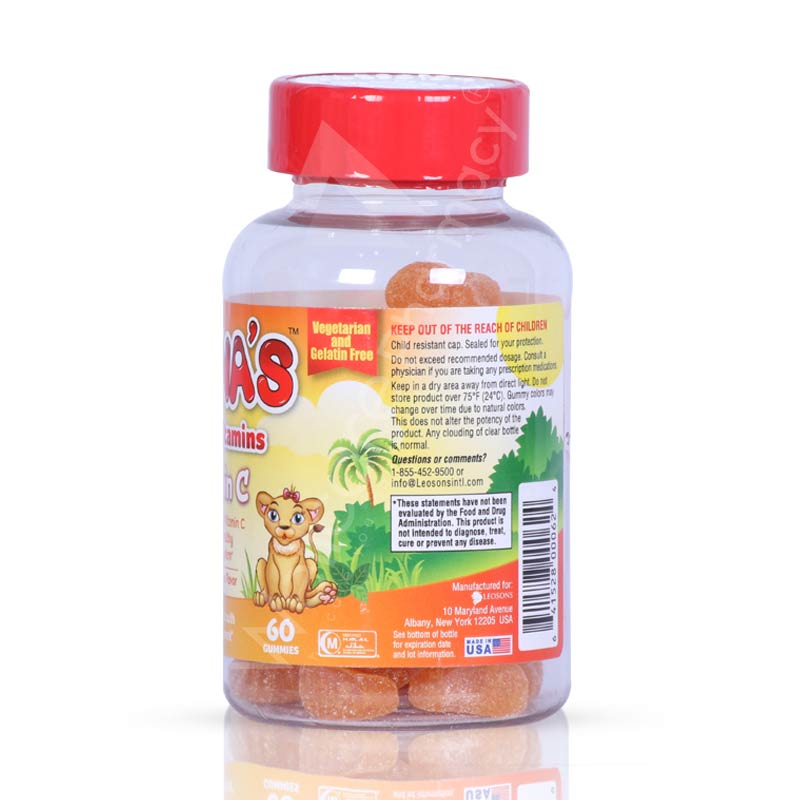 Leonas Vitamin C 250Mg Children Gummy 60'S