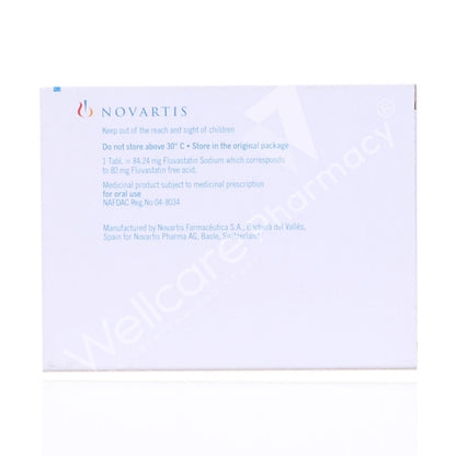 Lescol Xl 80Mg Tablets 28'S