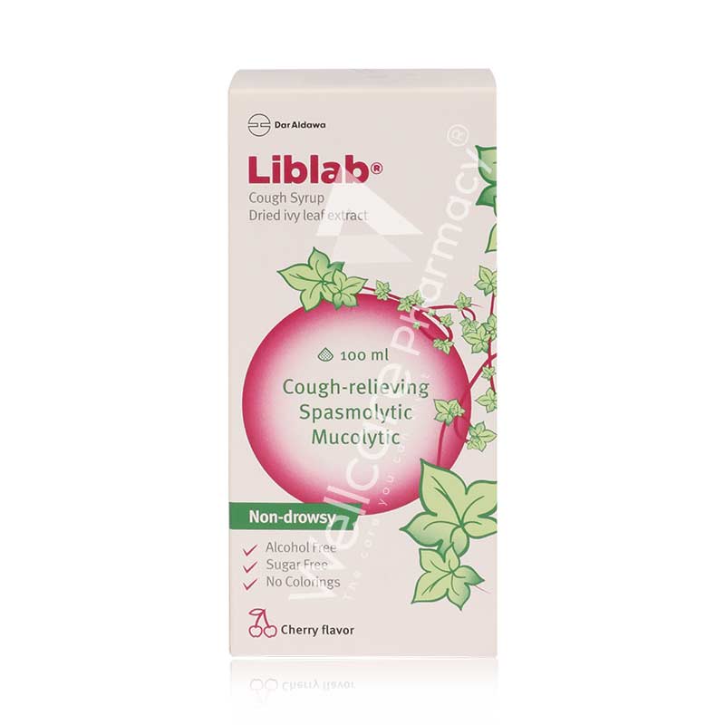 Liblab Cherry Flavour Cough Syrup 100Ml
