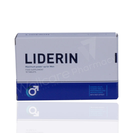 Liderin Tablets 18'S - Wellcare Pharmacy