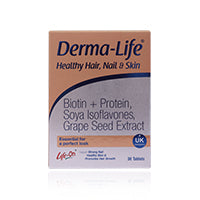 Life On Derma-Life Healthy Hair, Nail & Skin Tablets 30'S