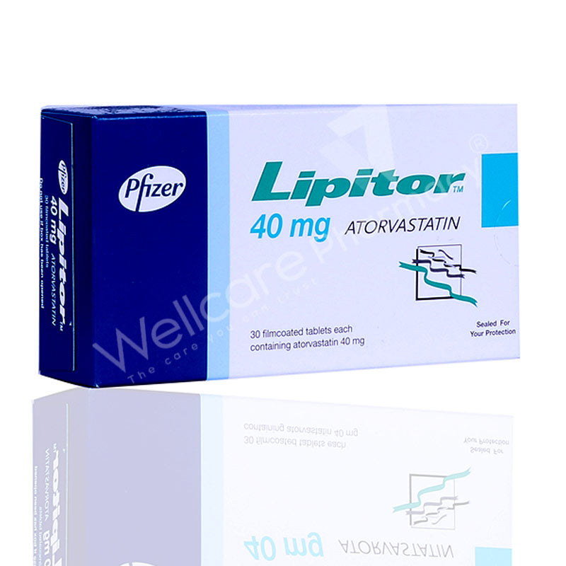 Lipitor 40mg Tablets 30'S