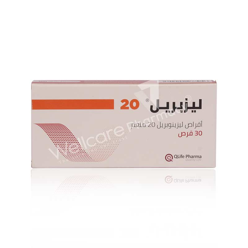 Lispril 20 Mg Tablet 3x10 30'S