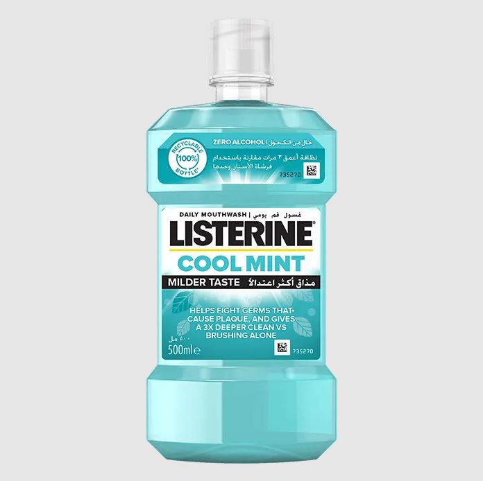 LISTERINE ZERO MILD MINT 250ML