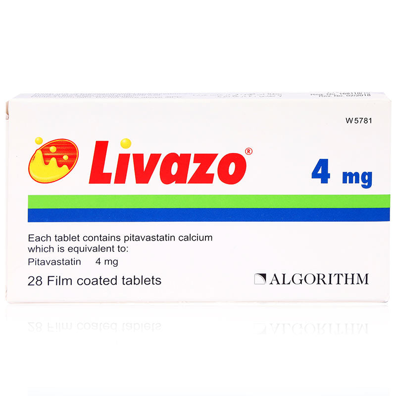 Livazo 4mg Tablets 28'S
