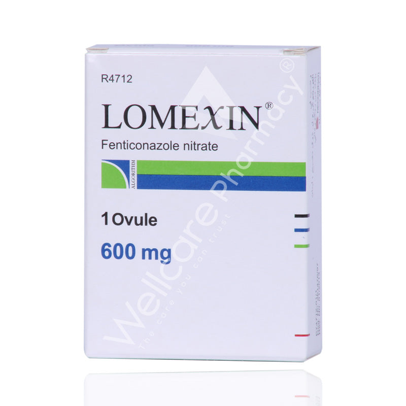 Lomexin 600mg Ovule 1'S