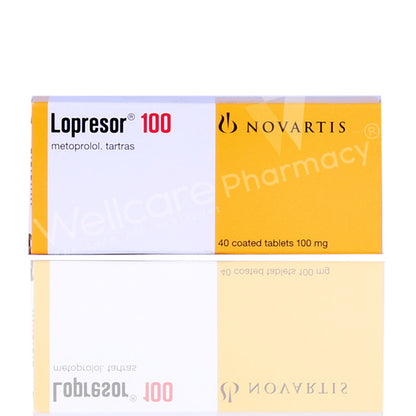 Lopresor 100mg Tablets 40'S