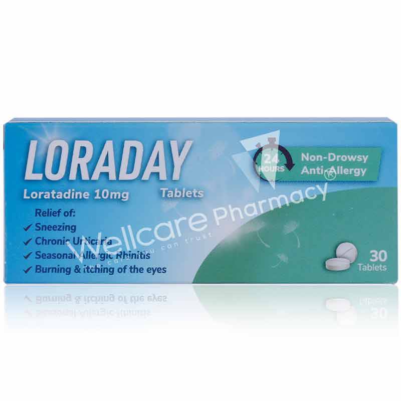 Loraday 10Mg Tablets 30'S Loraday 10Mg Tablets 30'S