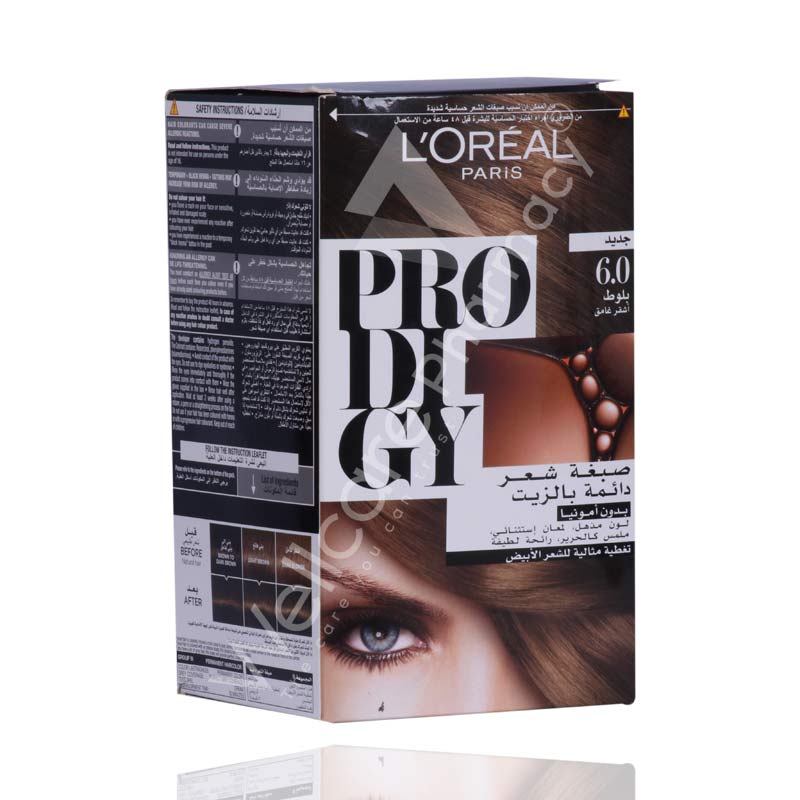 Loreal Prodigy Dark Blonde Hair Color 6.0 Oak