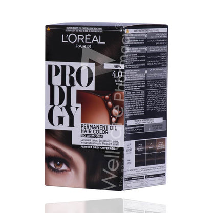 Loreal Prodigy Sepia Brown Hair Color 4.0