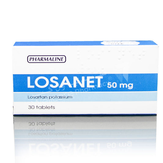 Losanet 50mg Tablets 30'S