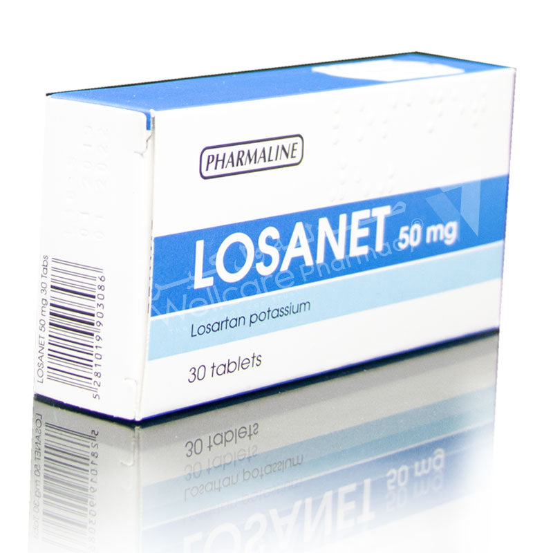 Losanet 50mg Tablets 30'S