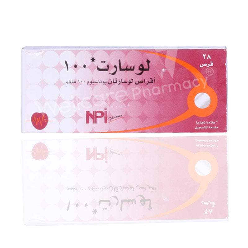 Losart 100mg Tablets 14x2 28'S