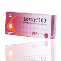 Losart 100mg Tablets 14x2 28'S