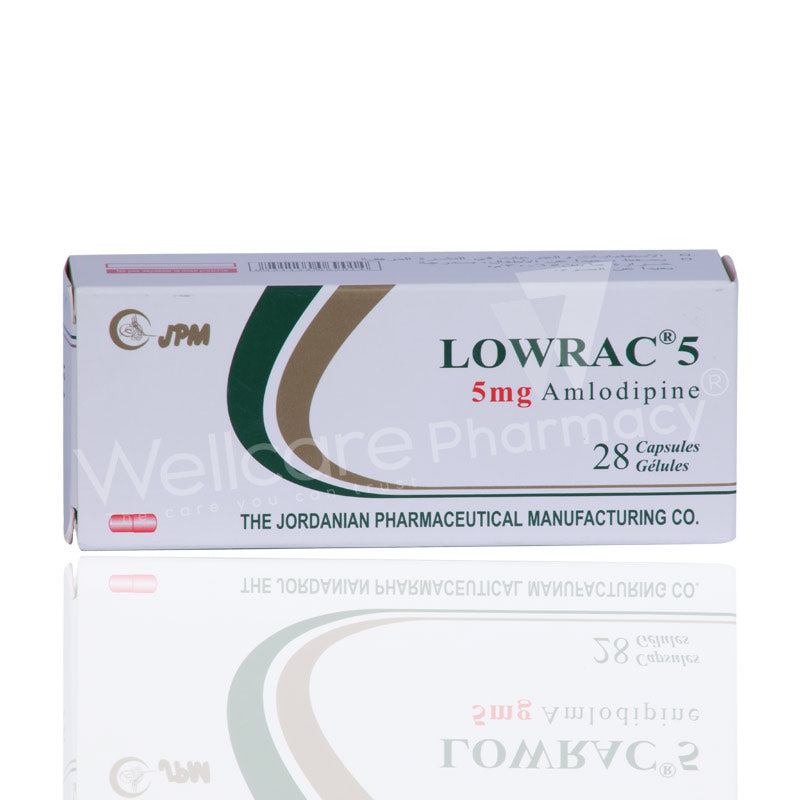 Lowrac 5mg Capsules 7x4 28'S